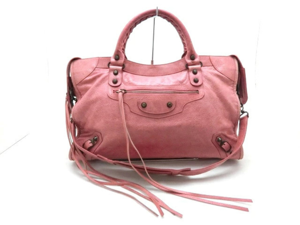 Balenciaga The City bag shoulder sheepskin